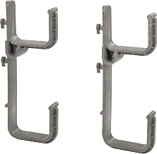 Global Industrial Accessory Square Hooks, 4-3/8" Deep, for Industrial Service Cart, Structural Foam, 2/Pk