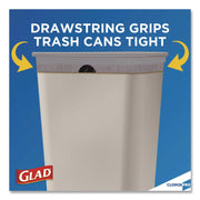 Glad 600 / 1 Count (Pack of 600) / White Trash Bags