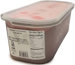 G.S. Gelato Raspberry Sorbetto, 4.31 Liter -- 1 each.