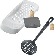 Westmark Spatzl 611322E6 Spätzle Grater with Gallant Slotted Spoon Stainless Steel Not Specified