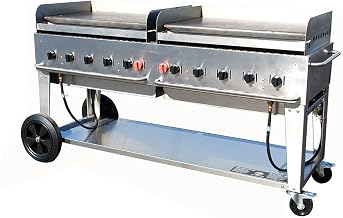 MG-72 Portable Gas Griddle,10 Burners