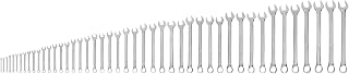 TEKTON Combination Wrench Set, 45-Piece (6-50 mm) | WCB90209