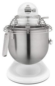 KitchenAid White / With Bowl Guard / Mixer Stand Mixers