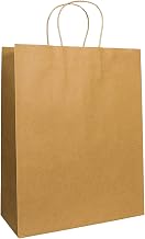 Shopper Grocery Bag 60 lb Kraft Bag, 10 x 5 x 13 | 250 per Case
