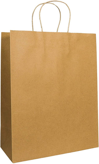 Shopper Grocery Bag 60 lb Kraft Bag by PTP BAGS – Inches, Model NK10513