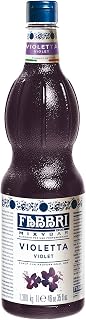 Fabbri Flavoring Syrup, Violet, 33.8oz (1L) | Made in Italy