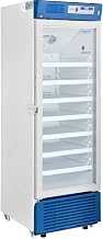 Global Industrial Upright Laboratory Refrigerator, Glass Door with Key Lock