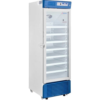 Upright Laboratory Refrigerator by Global Industrial – 28"L x 26.19"W x 77.38"H, White, Model 2453703