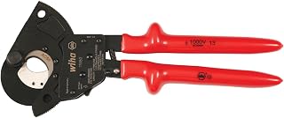 Wiha 11980 Insulated ACSR Ratcheting Cable Cutter, 13.9"
