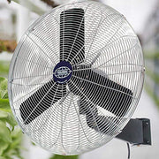 Global Industrial Black / 42"L x 33"W x 7"H / Industrial Wall-Mounted Fans