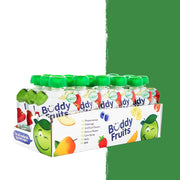 Snacks To Go Orchard Blend Unsweetened Applesauce 3.2oz Pouch (18pk) Gluten-Nut-Dairy-Preservatives-BPA Free by Buddy Fruits – 3.2 Ounce (Pack of 18), White, Pack of 18