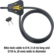Master Lock 2 Pack / black and yellow / Modern Cables & Chains