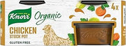 Knorr Organic Chicken Stock Pot 4x26g (0.91oz)