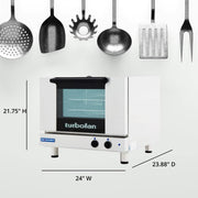 24" Countertop Convection Oven by Moffat – Half Size, 3.0 load, Stainless Steel, Model E22M3