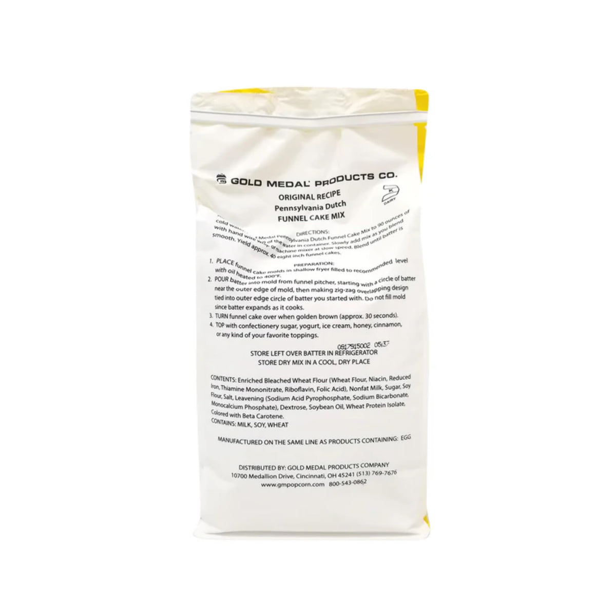 Deluxe Pennsylvania Dutch Funnel Cake Mix by Popcorn Supply Company – 5 lb, Pack of 6, Model 5115