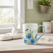 10 Strawberry Street Blue Toile / Large / Classic Glassware & Drinkware