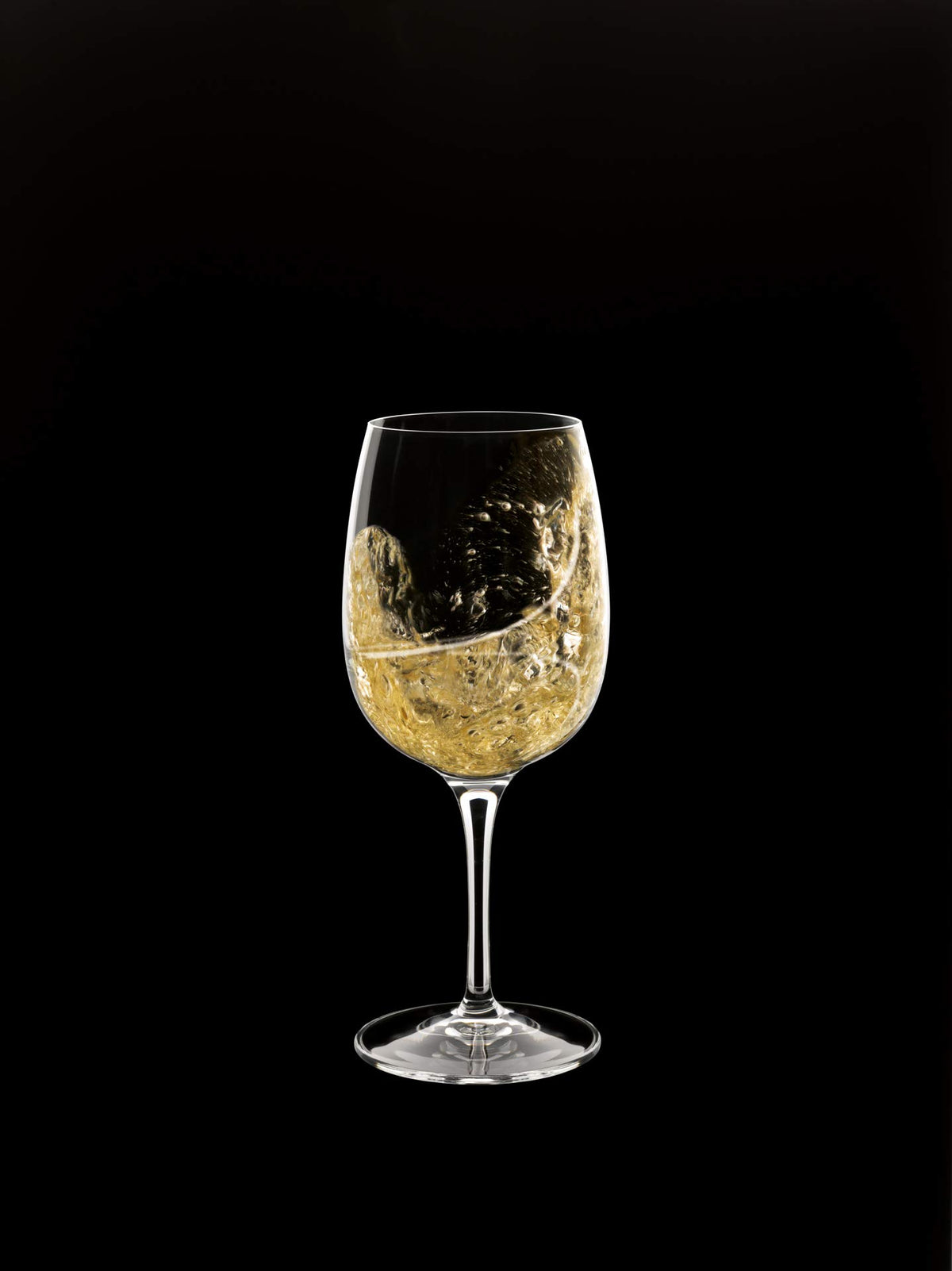 Aero 11 oz White Wine Glasses by Luigi Bormioli – Set of 6, 11 fluid_ounces, Glass, Clear, Pack of 6