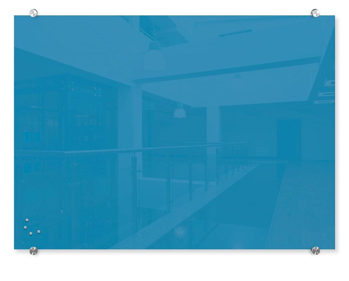 Best-Rite 36"W x 48"H / Light Blue / 1 Dry Erase Boards