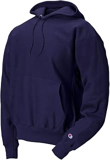 S101 Champion Adult Reverse Weave Hooded Pullover Fleece, Navy, 3XL