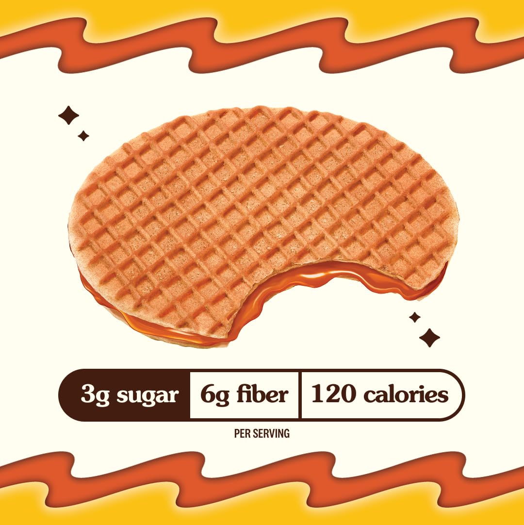 Rip Van Wafels Honey Oat / 4.64 Ounce (Pack of 1) / brown Wafers