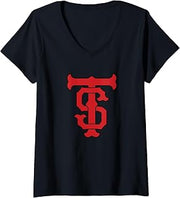 Women's Weston-McEwen TigerScots V-Neck T-Shirt