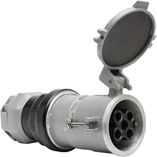 Hubbell HBL5200CS1W Insulgrip, Connector, 4 Pole and 5 Wire, 200 amp, 600V, S1