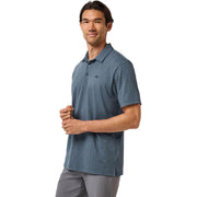 Men's Free Passage by TravisMathew – Large, polyester/cotton/elastane/nylon blend, Bering Sea, Model A40117