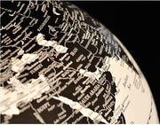 World Globe by VBDfgjCVG – One Size, Plastic, 25cm, Model VBDfgjCVG