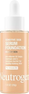 Neutrogena Sensitive Skin Serum Foundation, Light/Medium 02, 1 oz