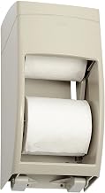 Bobrick Washroom Equipment B-5288 Bobrick Matrix Surface Mount Multi-Roll Toilet Tissue Dispenser, Plastic, 6.5" x 7.25" x 14.25"