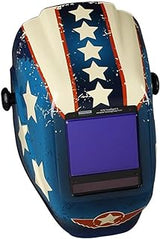 Jackson Safety Insight Halo X Stars & Scars Welding Helmet - Auto-Darkening Lens - 3.93 in Viewing Width - 2.36 in Viewing Height - 036000-46101 [PRICE is per EACH]