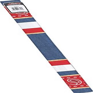 Creative Converting Plastic Banquet Bandanarama Table Roll, 100', Red - 017492