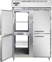 Continental Refrigerator DL2F-PT-HD Designer Line Two Section Pass-Thru Freezer, Half-Height Doors