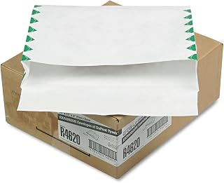 Quality Park Survivor(R) Tyvek(R) Expansion Mailers, Side Opening, 10in. x 13in. x 2in., 1st Class, Box Of 100
