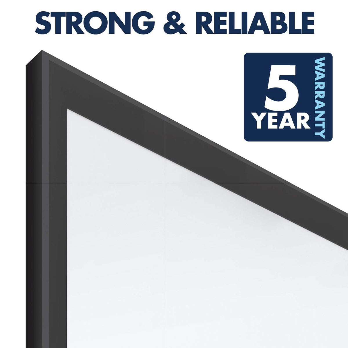 Quartet Black / 36"W x 24"H / Black Frame Dry Erase Boards