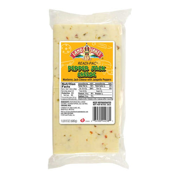 Readi Pac Monterey Jack Cheese with Peppers by Land O Lakes – Pack of 8
