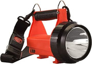 44451 Fire Vulcan Vehicle Mount System Flashlight, Orange | 180 lumens; quick-release shoulder strap; vehicle-mount system; dual rear safety LEDs; multi-mode lighting