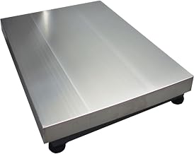 Adam Equipment GF 660a GF Stainless Steel Platform Scale, 660lb/300kg Capacity, 0.05lb/20g Readability