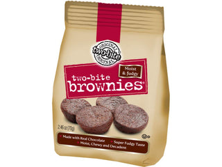 Two Bite Brownies by Give and Go Foods – 2.46 Ounce (Pack of 40), Pack of 40