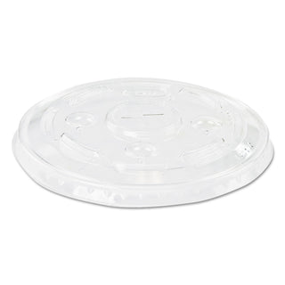 Dart L32C Lid w/Straw Slot for 32 Ounce Plastic Cups - 1000 / CS