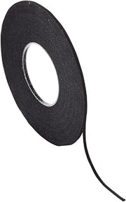 Chartpak Graphic Art Tape, 1/16 W x 648 L Inches, Black Crepe, 1 Roll (BGCP6201)