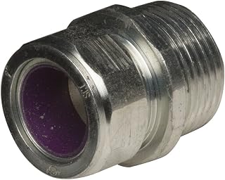 RACO 3724-2 Hubbell Cord Grip Connector 1-Inch (0.75-0.85) Purple, (Pack of 25)