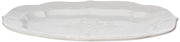 Lenox French Perle Stoneware Serving Platter, Large 18.5 Inch, White