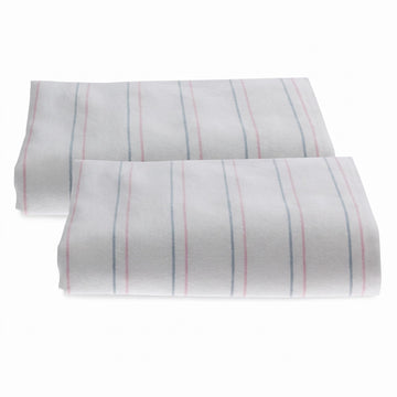Candystripe Baby Receiving Blanket by Medline – Crib (Pack of 2), Latex Free, Azul, Pack of 6, Model MDTPBC36STRP