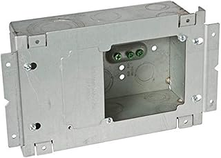 RACO 263 Box-Loc Square Box, 7-7/8-Inch Large Capacity Wall, 4-11/16-Inch (Pack of 6)