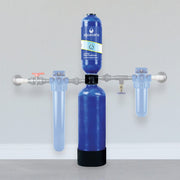 Rhino Salt-Free Conditioner Genuine Replacement Tank by Aquasana – Size 46" Height, 1000000.0 gallons, Fiberglass, Blue, Model WH-SFWC-SR