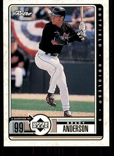 Baseball MLB 1999 Upper Deck Retro #14 Brady Anderson #14 NM Orioles