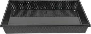 Marco Produce Baskets with Drainage Holes Rectangular Black ABS - 18'L x 20"W x 3 1/4"H