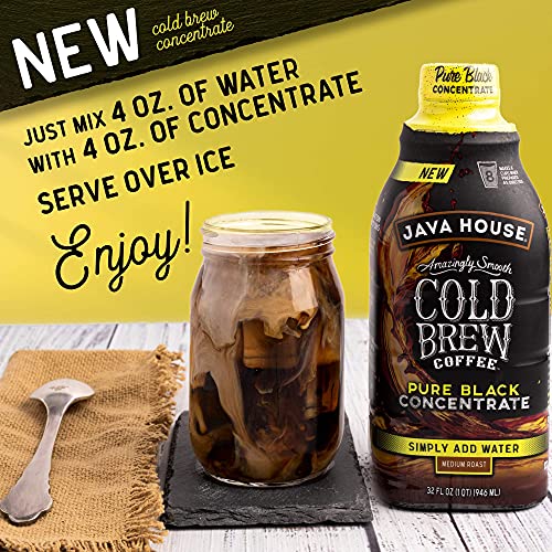 Java House 1:1 / 32 Fl Oz (Pack of 1) / 1 Iced Coffee & Cold-Brew