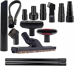 Vacuum Attachments for Tennant V-LWU-13, 1-1/4" 1-3/8" Universal Vacuum Attachments Set, with Crevice Tool Adapters Brushes Extension Wands for Home Car,13pcs
